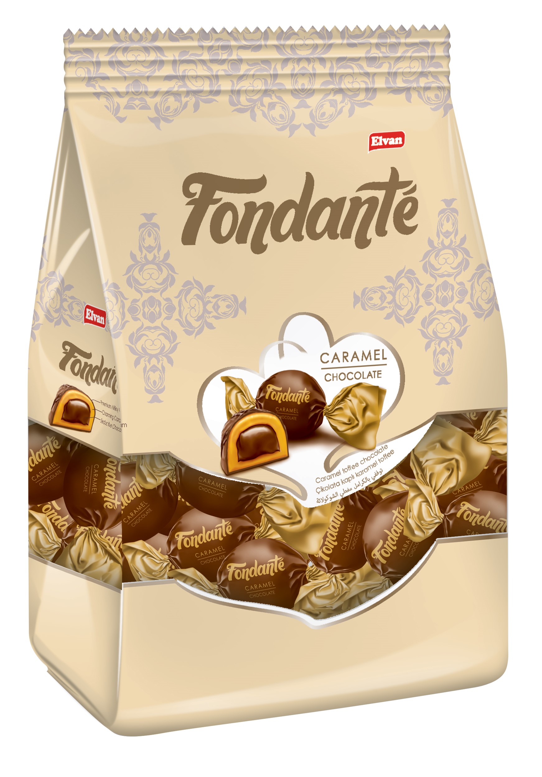شکلات فوندانت کارامل Fondant Caramel وزن 500 گرم 2