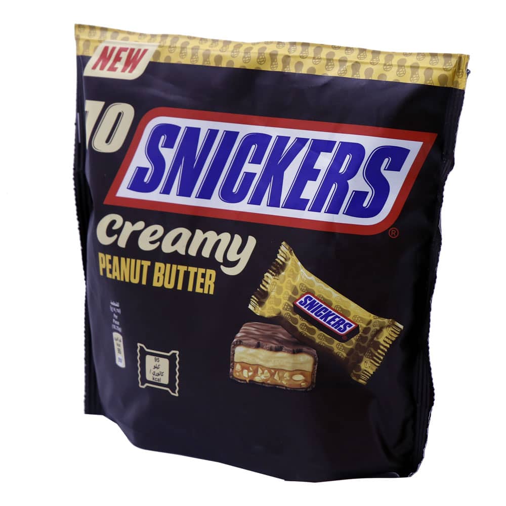 شکلات مغزدار اسنیکرز Snickers وزن 182 گرم 3
