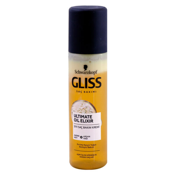 سرم مو گلیس GLISS مدل Ultimate Oil Elixir حجم 200 میلی لیتر 4