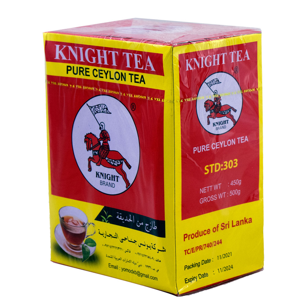 چای اسب و پرچم سیلانی خالص Knight وزن 500 گرم