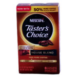 قهوه فوری tasters choice تسترز چویس 6 عددی