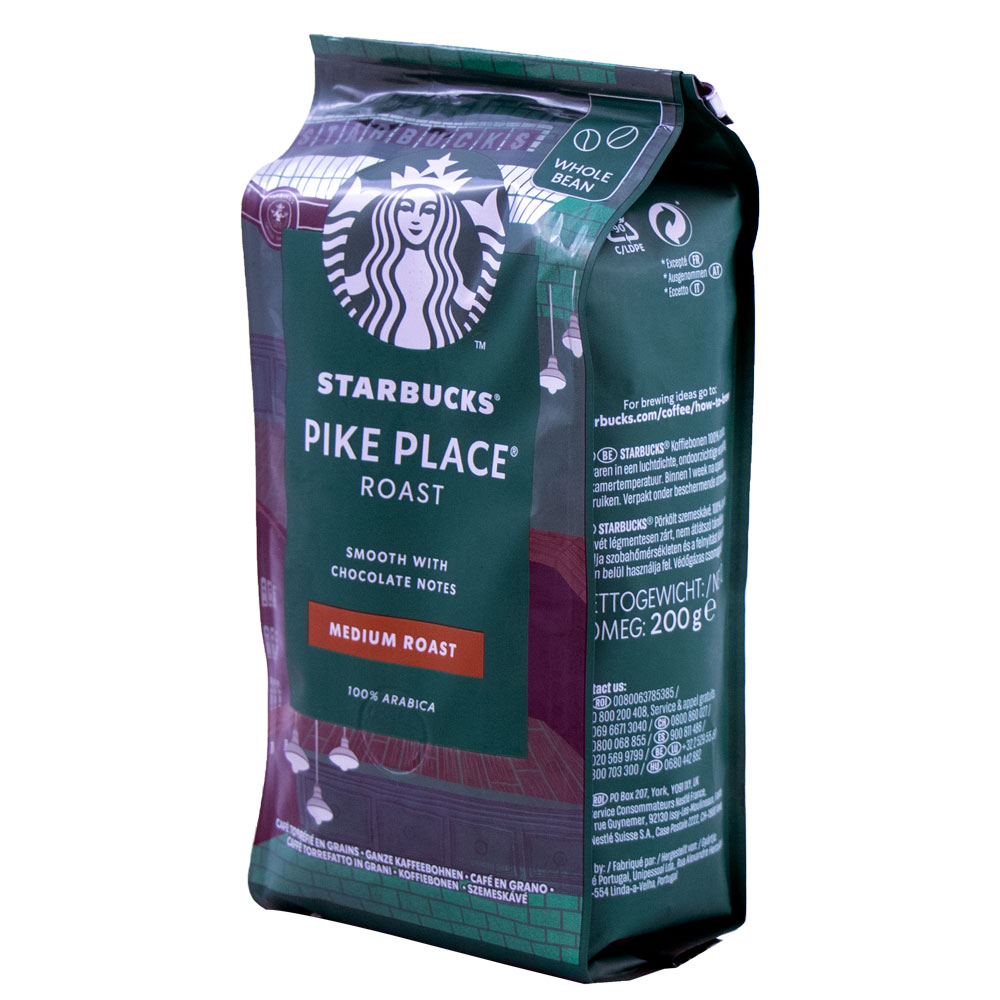 دانه قهوه استارباکس Star Bucks مدل Pike Place 2
