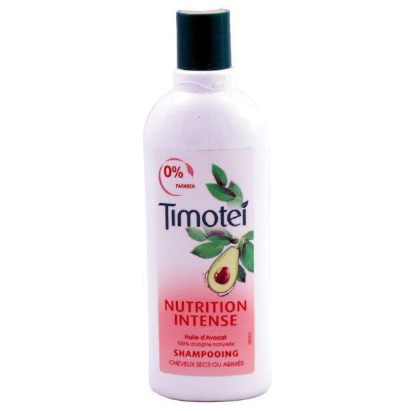 شامپو موهای خشک آوواکادو تیموتی Timotei مدل Nutrition intense حجم 300 میلی لیتر