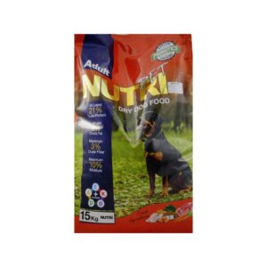 غذای خشک سگ بالغ ۲۱ درصد پروتئین نوتری پت ۱۵ کیلویی